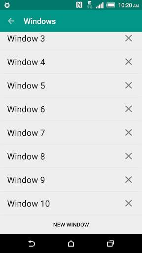 Material Terminal screenshot 6
