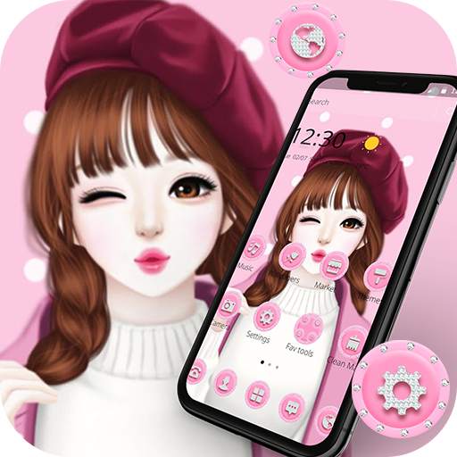 Pink Sweet Girl Love Theme 1.1.5