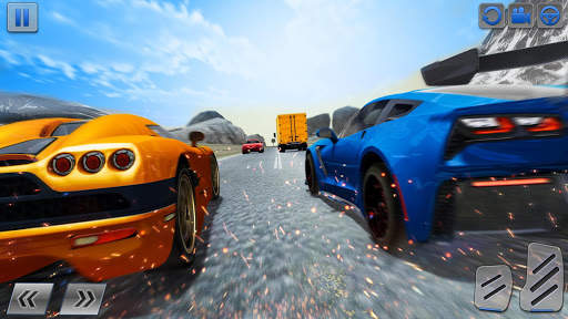 Fun Traffic Racing: Pengemudi Mobil Cepat screenshot 1