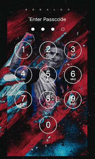 Cristiano Ronaldo Lock Screen screenshot 5