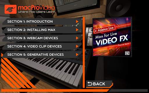 Max for Live Video FX Guide for Ableton Live 9 screenshot 2