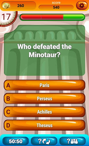 Greek Mythology Quiz Game screenshot 3