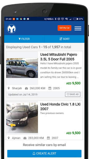 Used Cars Dubai - Buy & Sell Used Cars App screenshot 7