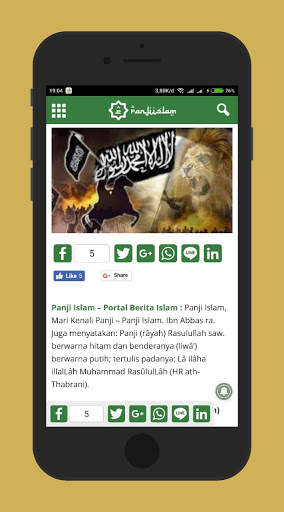 Panji Islam - Portal Berita Islam Terpercaya screenshot 3