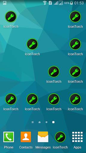 Icon Torch - Flashlight screenshot 1