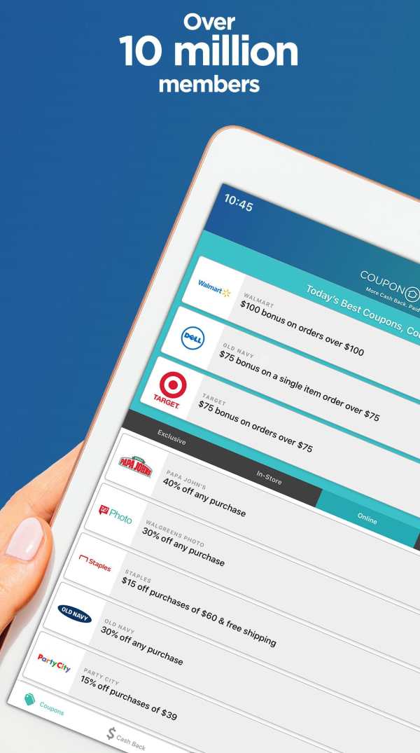 CouponCabin - Money-Saving Coupons & Cash Back App screenshot 5