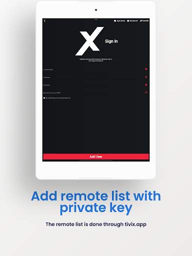 TiviX Player screenshot 15