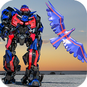 Police Robot Eagle Transform: Battle Revolution أيقونة