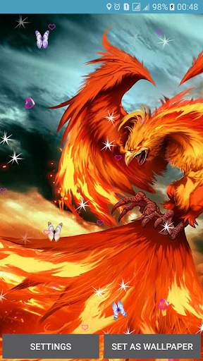 Phoenix Live Wallpaper screenshot 5