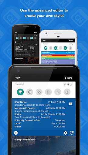 Calendar Notify - Widget, Lock and Status bar स्क्रीनशॉट 5