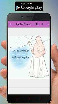 Kartun Muslimah Status WA screenshot 5