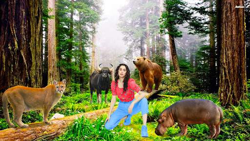 Wild Animal Lyrical Photo Edit screenshot 5