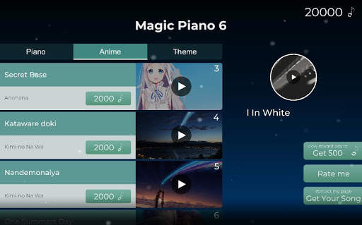 Piano Tile - The Music Anime screenshot 10