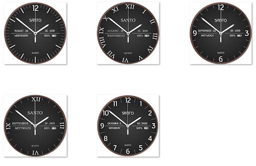 Analog Clock Live Wallpaper screenshot 8