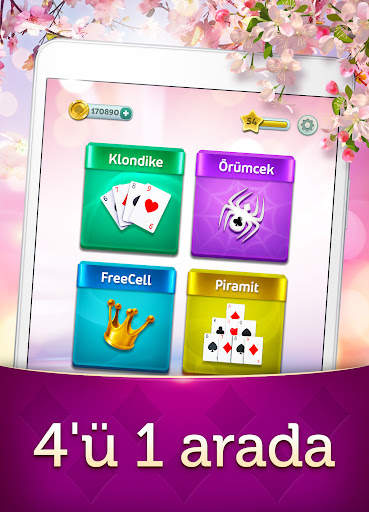 Magic Solitaire - Tek Taş HD, Kağıt Oyunları screenshot 10