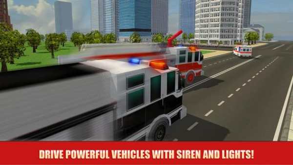 Emergency Car Racing Fever 3D screenshot 2