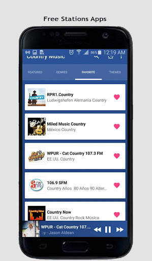 Country Music Radio screenshot 5