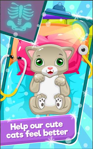 Little Cat Doctor Pet Vet Game screenshot 2