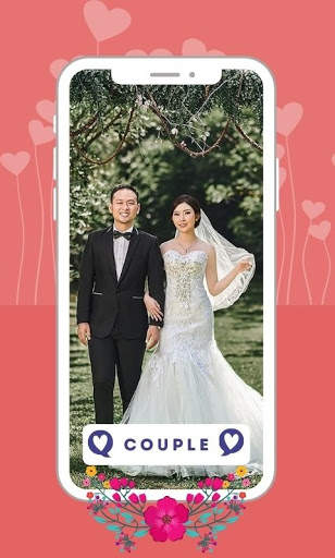 Cute Korean Wedding Couple screenshot 4