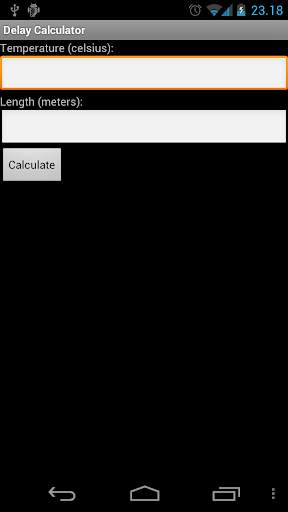 Delay Calculator 1 تصوير الشاشة