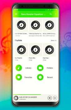 Bass Booster Equalizer - Music Player screenshot 1