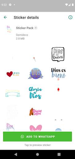Stickers Cristianos para WhatsApp screenshot 3