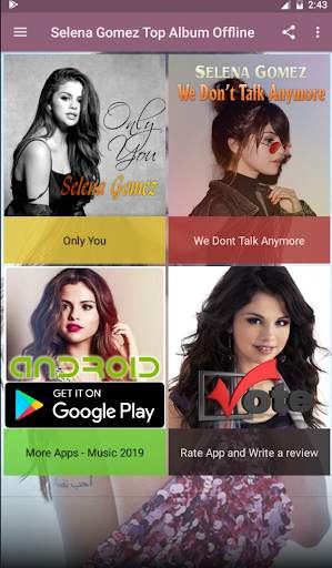 Selena Gomez Top Album Offline screenshot 1