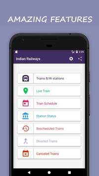 Indian Railway Train Status(No Ads) screenshot 1