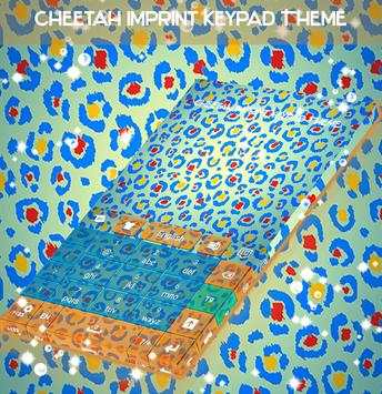 Cheetah Imprint Keypad Theme screenshot 5