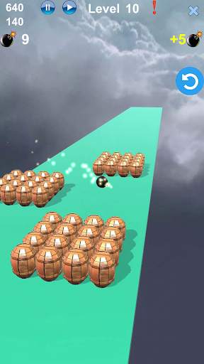 Angry Knock down Catapult Bomb screenshot 3