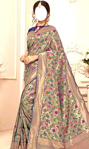 Ladies Pattu Saree Photo Suit screenshot 9