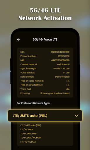 5G 4G LTE WiFi & Network Tools screenshot 2