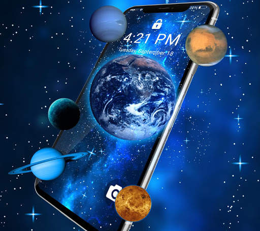 Galaxy Parallax Live Wallpaper screenshot 4
