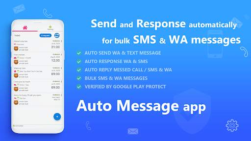 AUTO MESSAGE hantar balas sms screenshot 1