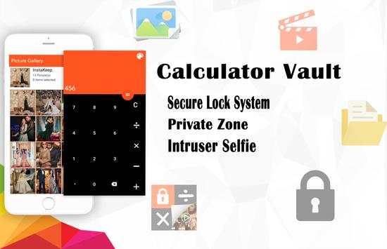Calculator Safe Gallery Lock - Photo Video Locker screenshot 1