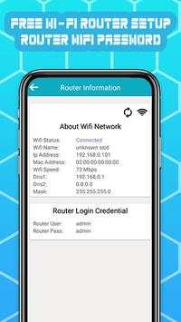 Free WiFi Router Setup - Router WiFi Password screenshot 2
