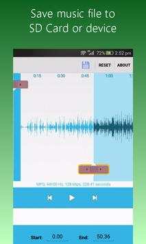 Mp3 Editor - ringtone maker express 4 تصوير الشاشة