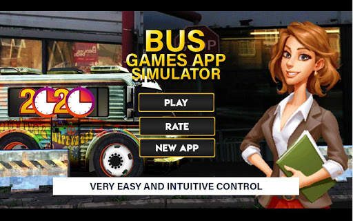 Bus Games App Simulator Driving 2020 screenshot 2