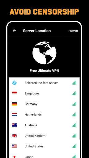 VPN HUB screenshot 1