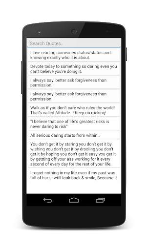 Amazing Quotes & Status screenshot 2