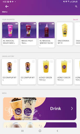 Chatime Indonesia screenshot 3