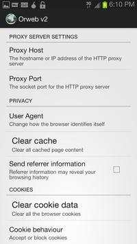 Orweb screenshot 4