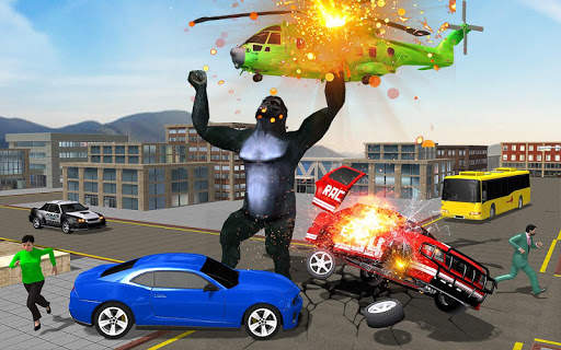 Incredible Monster Gorilla Rampage: Animal Games screenshot 1