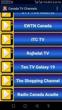 Canada TV Channels स्क्रीनशॉट 2