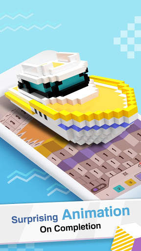 Voxel Doodle - Color By Number 3D screenshot 3