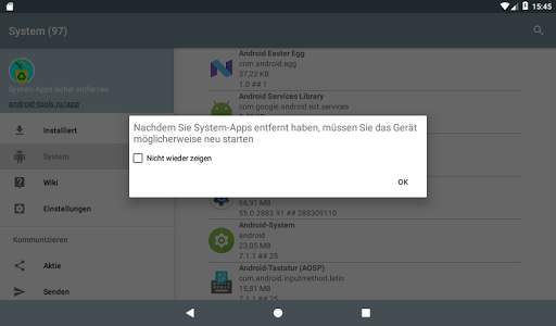System App Manager screenshot 15