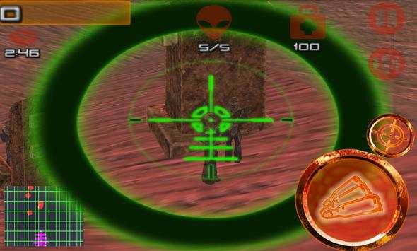 Alien Sniper 3D screenshot 2