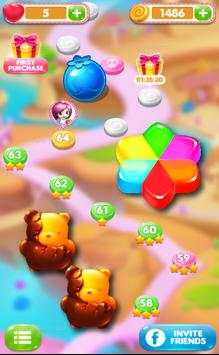 Candy Fruits Swap Mania Blast screenshot 1