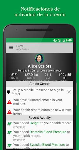 FollowMyHealth® screenshot 1