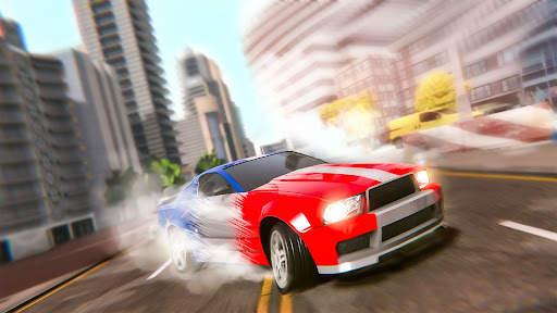 Racing Car Drift Driving Simulation Games screenshot 1